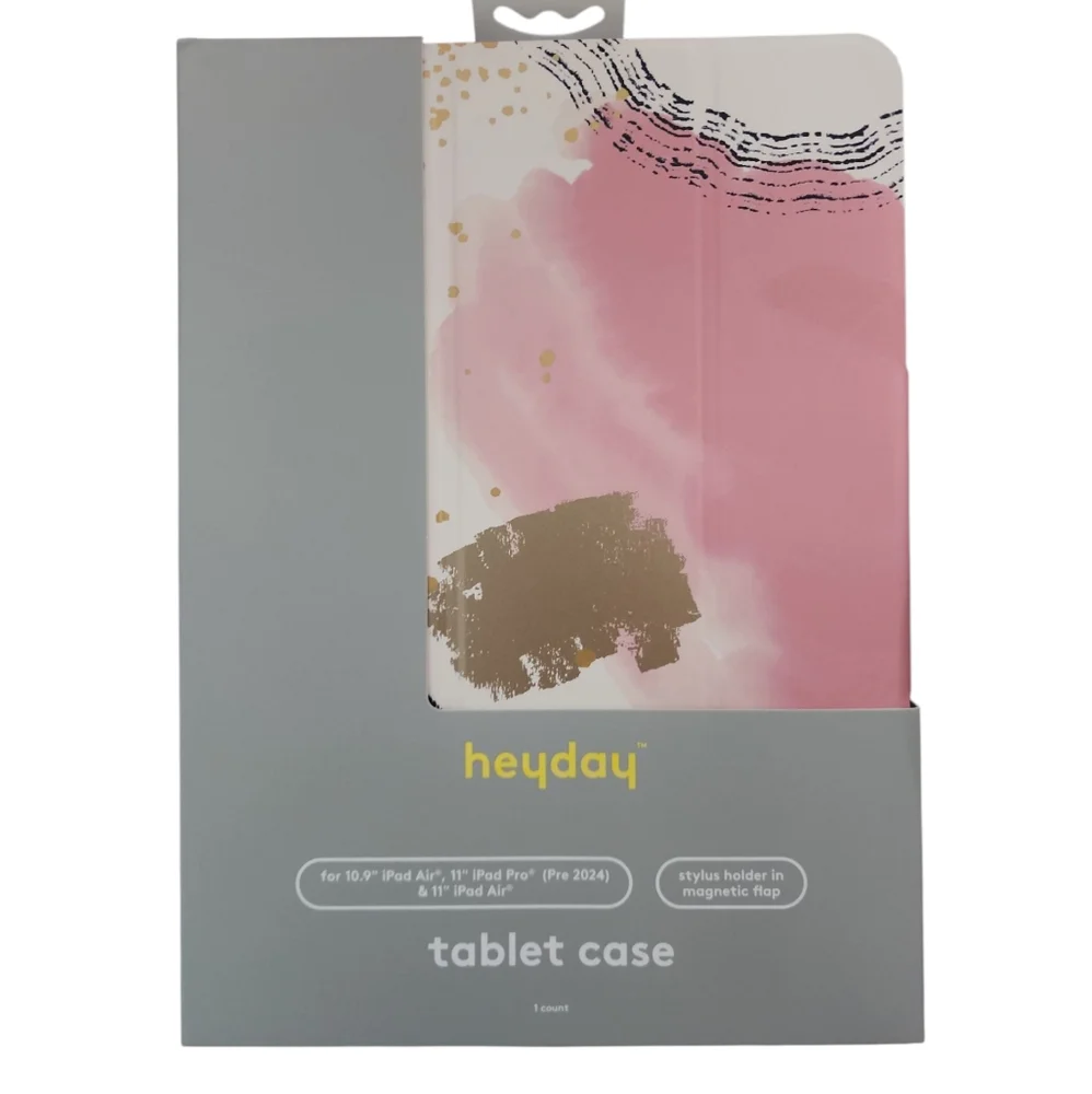 Heyday Abstract Pink and Gold Tablet Case